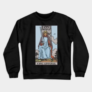 Tarot Card = King of Swords Crewneck Sweatshirt